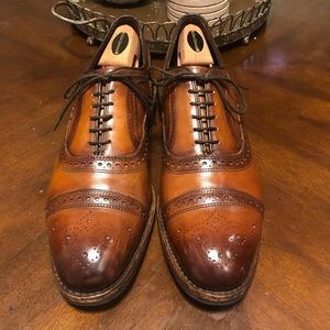 Allen Edmonds Walnut Strands with Custom Patina